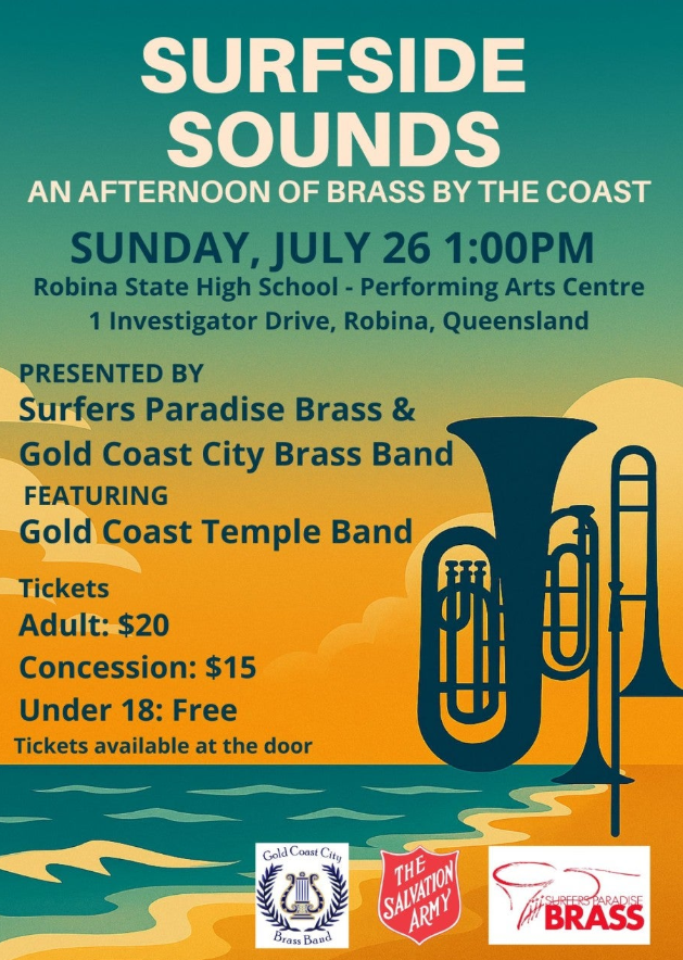 Surfside Sounds – An Afternoon Of Brass By The Coast